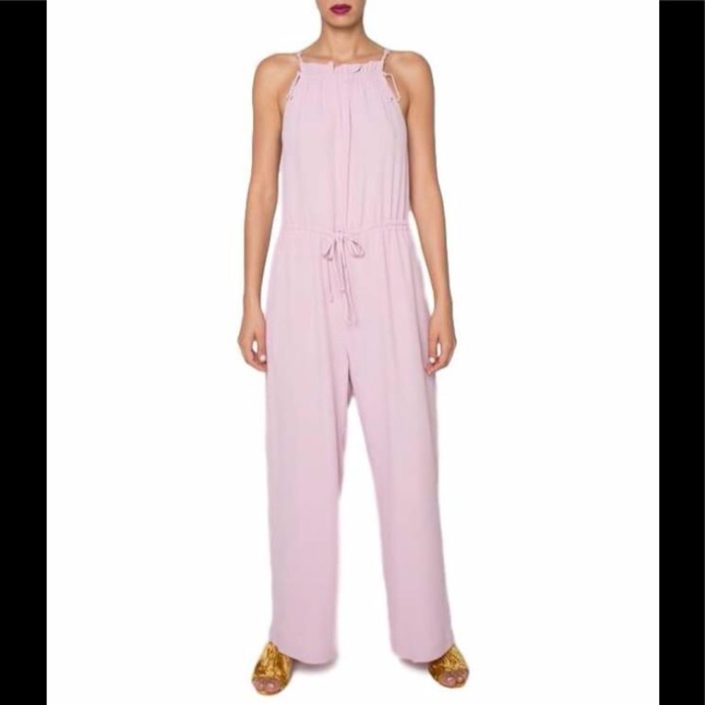 34N 118W Gloria Crepe Jumpsuit